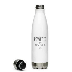 White Stainless Steel Water Bottle